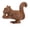 Squirrel, variant on Sungmor Cast Iron Rabbit Statue,Rustic Rust Heavy Duty Animal Collection Sculpture, Paperweight, Doorstop, Adorable Garden Figurine - Sitting Rabbit Statue