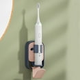 thumbnail image 2 of Pink Electric Toothbrush Holder Wall Mounted Storage Rack For Bathroom Organization Space Saving Design For Multiple Toothbrushes And Oral Care Products Easy To Clean, 2 of 4