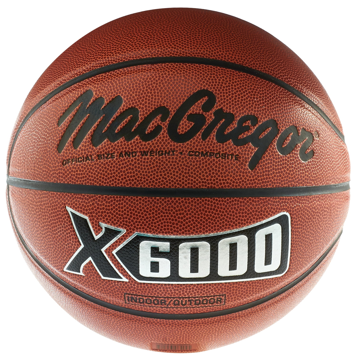 MacGregor® X6000 SL Indoor/Outdoor Intermediate Size Basketball 28.5" 