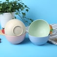 thumbnail image 1 of LITINKIMI 4Pcs Deep Cereal Bowls Assorted Color PP for Household Users, 1 of 8