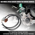 thumbnail image 3 of Unique Bargains 1 Set ABS Wheel Speed Sensor Connector Wiring Harness for Nissan Maxima Infinit 47910-EA025 47910-EA005, 3 of 6