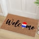 thumbnail image 5 of Felpudo de bienvenida del Día de la Independencia | Alfombra antideslizante de poliéster para interior y exterior de 60 x 40 cm | Decoración navideña | Tapete rascador para puerta de entrada, gar, 5 of 5