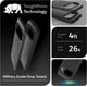 thumbnail image 2 of TUDIA Funda MergeGrip para Google Pixel 9/Pixel 9 Pro, Protección Resistente, Color Negro Mate, 2 of 6