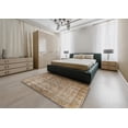thumbnail image 5 of Ahgly Company Machine Washable Indoor Square Traditional Brown Area Rugs, 6' Square, 5 of 7
