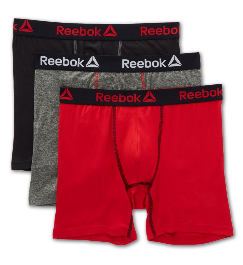 men's reebok 3 pack performance boxer briefs