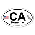 thumbnail image 1 of CafePress - Kernville - Sticker (Oval), 1 of 1