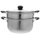 thumbnail image 4 of Olla de acero inoxidable, práctica olla para cocinar al vapor en la cocina., 4 of 7