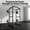 black, variant on 1200 LBS Multi-Function Power Cage, Weight Cage Squat Rack with Adjustable Cable Crossover System & J-Hooks, Heavy Duty Power Rack 45.6"L x 44.3"W x 81.5"H for Home Workout