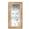 thumbnail image 2 of ArtToFrames 5" x 11" Honey Picture Frame, 5x11 inch Brown MDF Poster Frame (WOM-4085),  Pack, 2 of 8