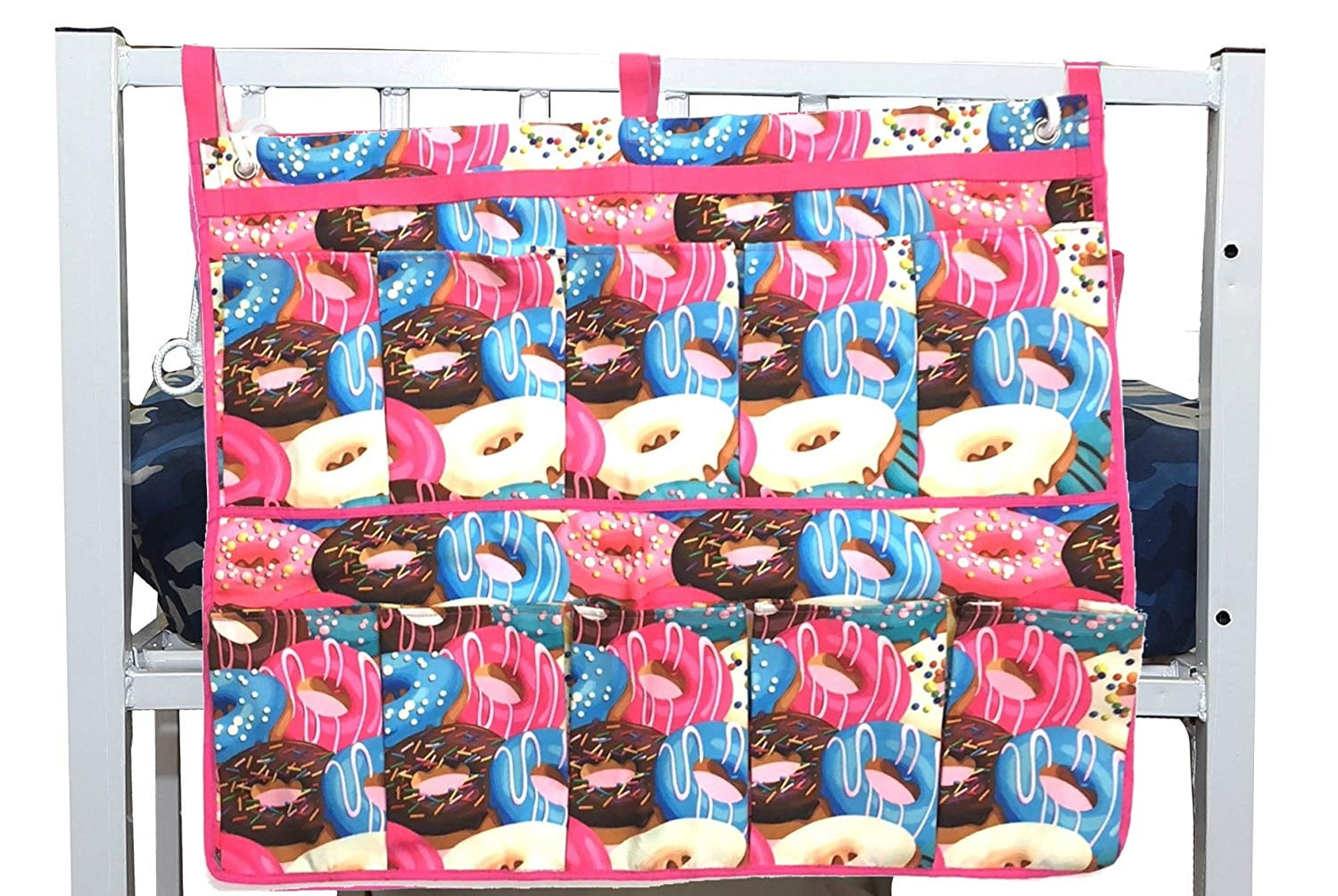 Gilbin Hanging Storage Bag Holder End of Bed Shoe Organizer with 10