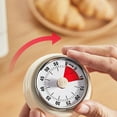 thumbnail image 4 of Binwennn One Hour Timer with Alarm 3 Minute Timer Sand Mechanical Kitchen Timer Kitchen Timers For Cooking 60 Minute Kitchen Timer Kitchen Timers With Alarm Kids Visual Shower Timer Kitchen Timer 1pc, 4 of 4
