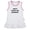 White Sleeveless Dresses, variant on Don't Touch Me Peasant Funny Dresses For Baby, Newborn Babies Skirts, Infant Princess Dress, 0-24M Kids Graphic Clothes (Pink Sleeveless Dresses, 0-6 Months)