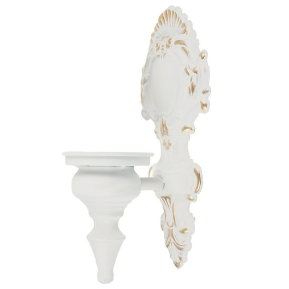 OULII Metal Wall Candle Sconce Holder Iron Wall Candle Holder European Style Wall Candlestick