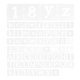 thumbnail image 1 of unbranded 65Ud Plantillas Para Plantillas De Letras Y Números Interconectables Para Señalización Y Arte, 1 of 8