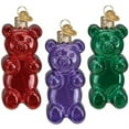 thumbnail image 2 of Old World Christmas Jelly Bear Set Glass Blown Ornament for Christmas Tree, 2 of 7