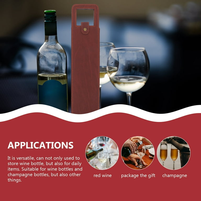 Wine Bag Tote Bag Red Wine Packaging Bag Portable Wine Holder Luxury Wine Carrier Wine Bottle Bag Travel