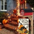 thumbnail image 3 of SM-XLHN Halloween House Flag 28x40 Inch Tis The Season To Be Spooky Double Sided Outside, Bat Pumpkin Holiday Yard Outdoor Decorative Flag, 3 of 6