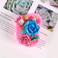 thumbnail image 6 of Milue Plant Flowers Shaped Molds Fondant Chocolate Mould Cake-Topper Decor Tools, 6 of 19