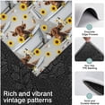 thumbnail image 3 of Gray Highland Cow Bathtub Sunflower Pattern Kitchen Rugs Sets Of 3,Kitchen Runner Rugs Non Skid Washable,Decorative Kitchen Floor Mats for Kitchen,Sink,Laundry,17"x30"+ 17"x47" + 17"x59", 3 of 6
