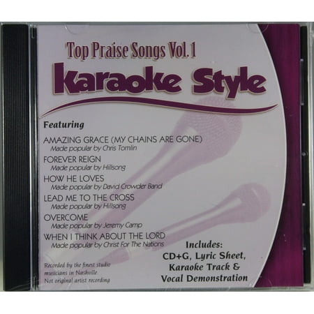 songs karaoke daywind praise volume christian cd style dialog displays option button additional opens zoom