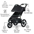 thumbnail image 3 of BOB Gear Alterrain Pro Jogging Stroller, Black, 3 of 5