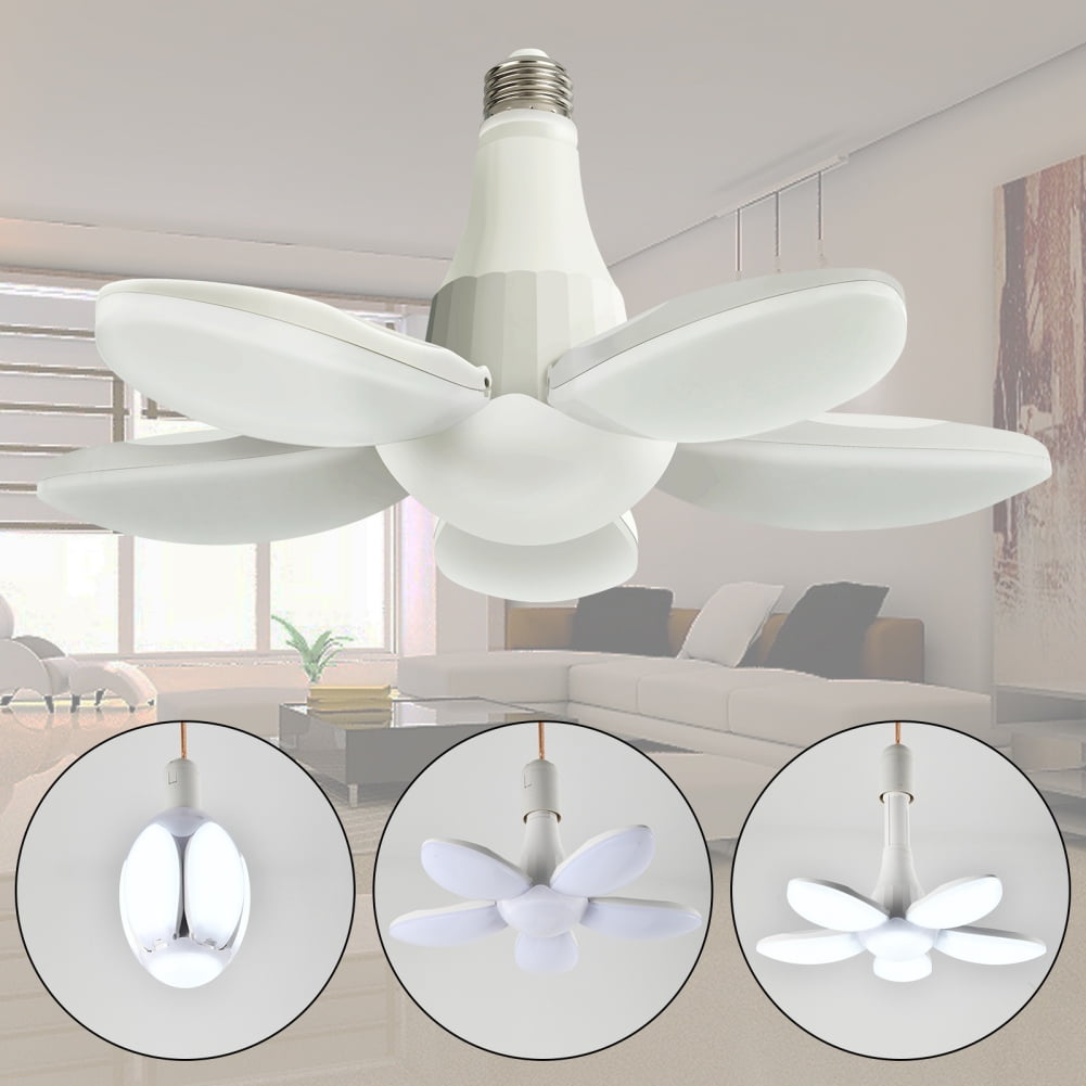 Led Garage Ceiling Light Deformable E26 Shop Lights for Garage Warehouse Home Appliance