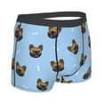 thumbnail image 3 of Haiem french Bulldog Face Men's Boxer Briefs, Every Day Comfort Stretch Cotton Moisture-Wicking Underwear-X-Large, 3 of 9
