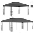 thumbnail image 6 of vidaXL Gazebo Patio Pavilion Outdoor Canopy Tent Shelter Powder-Coated Steel, 6 of 8