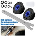 thumbnail image 3 of Front Mount Hydraulic Steering Cylinder Seal Kit Compatible with HC5340/HC5341/HC5342 Metal Hydraulic Cylinder Seal Replacement Set with Pin Wrench Wear-Resistant for Replacement, 3 of 8