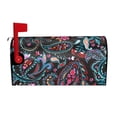 thumbnail image 2 of Lsque Paisley Mailbox Cover Standard Size ,Magnetic Mailbox Covers Post Wraps Letter Box Cover -25.5x21 in, 2 of 9