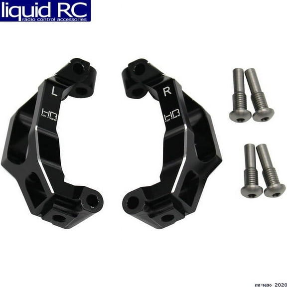 Hot Racing Aluminum Caster Blocks C-Hubs, For Traxxas Maxx