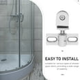 thumbnail image 3 of Zehuanyu Installation Shower Door Pivot Hinge 8.00X7.50X1.80CM Silver, 3 of 8