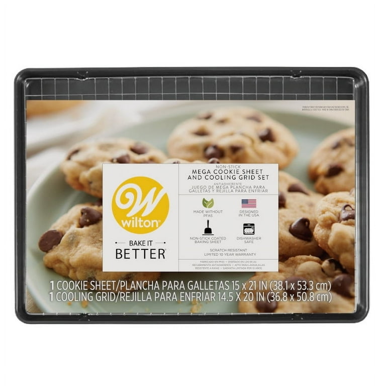 Cooling Rack Mega Cookie Sheet Cookie Sheet Wilton Cooling Rack Oven Safe  KSP Bakers '3-Tier' Non