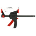 thumbnail image 3 of Hyper Tough 4-inch Trigger Ratcheting Mini Bar Clamp and Spreader, 3 of 9