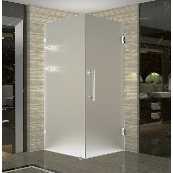 Aston Sen993f-30-10 Aquadica Gs 30" Wide X 30" Deep X 72" High Frameless Hinged Shower