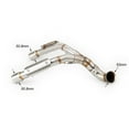 thumbnail image 3 of For KTM Duke 890 / R 2020 2021 2022 2023 Duke 790 2018-2020 Escape Slip-on Motorcycle Exhaust Muffler With High Level 1-2 Mid Link Pipe, 3 of 7