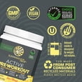 thumbnail image 3 of Sunwarrior Active Pre-Workout Powder for Men, Caffeine-Free, Yuzu Mango, 11.1 oz (30 Servings), 3 of 7