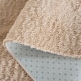 thumbnail image 5 of SAFAVIEH Rainbow Rosalin Solid Shag Area Rug, Beige, 5' x 8', 5 of 7