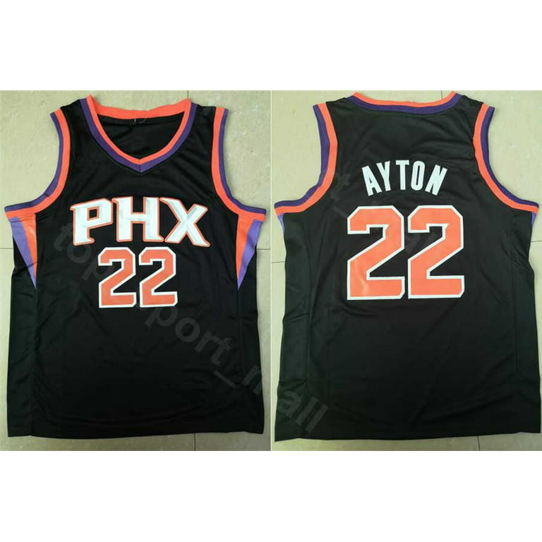 NBA_ Men Devin Booker Jersey DeAndre Ayton Josh Jackson Steve Nash Charles  Barkley Basketball Edition Earned City Black Pu''nba''jerseys 