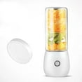 QHNGJZ Convenient Portable Mini Glass Smoothie Fruit Blender Mixer