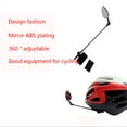 thumbnail image 1 of Cagogo under $5 Bike Helmet Rear View Mirror, Bicycle Helmet Rear View Mirror, MTB Road Cycling Safety Mirror, Universal Bike Helmet Mounted Mirror, Rotatable Helmet Rearview Mirror, 1 of 5