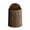 Brown, variant on ruiheuyx 12L Can with Lid - 3 Gallon Walnut Brown Wood Grain Bathroom Garbage Can with Swing Top Lid - Minimalist Diaper Can w Removable Interior Waste Bucket