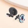 thumbnail image 6 of Ice Hockey Men's Stainless Steel Shirt Cufflinks Set - Formal Attire Must-have for Business Meetings, 6 of 6