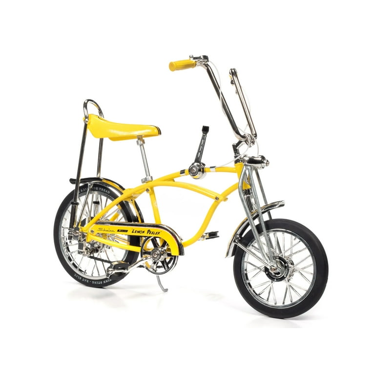 Schwinn StingRay Bike Stik Shift Krate Lemon Peeler Yellow 1 6 Diecast Model by AMT Walmart