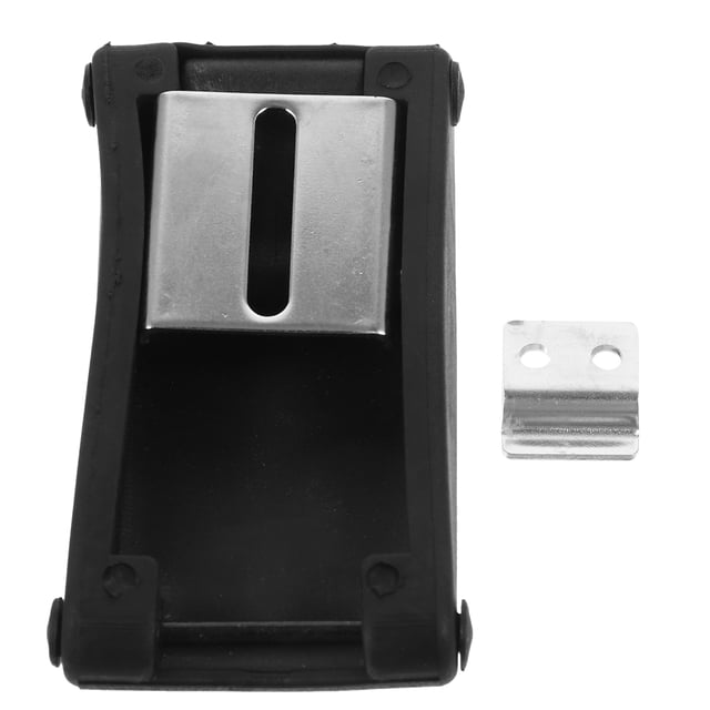 Mobutofu 2Pcs Draw Latch for Cargo Box with Security Measures Rubber Latch