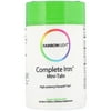 (2 Pack) Rainbow Light Complete Iron Mini-Tabs Gently Encourages Healthy Iron Levels by Promoting Iron Absorption with Ferractiv Iron Vitamin C and Ginger Vegan Gluten-Free Non-Constipating 60 Tablets