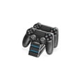 thumbnail image 2 of Snakebyte PS4 Twin:Charge 4 - Twin Docking Station for 2 Playstation 4 Dualshock Controller / Gamepad - Dual Charger, 2 of 2