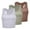 Khaki, variant on Women's Seamless Ribbed Tank Tops Set - 3 Pack Trendy Summer Sleeveless Workout Yoga Exercise Racerback Shirts Stylish Crop Top