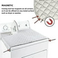 thumbnail image 5 of Magnetic Ironing Mat Blanket Ironing Board Replacement, Iron Board Alternative Cover, Portable Travel Ironing Pad, Quilted Heat Resistant Ironing Pad Cover for Washer, Dryer, Table Top 33"X 19", 5 of 7