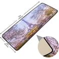 thumbnail image 2 of Beautiful Paris Eiffel Tower Carousel Park Runner Rug 72x24 in,Non-Slip Anti Fatigue Comfort Floor Mats Kitchen Long Rugs for Bedroom Living Room Bathroom Hallways Entryways 56, 2 of 7